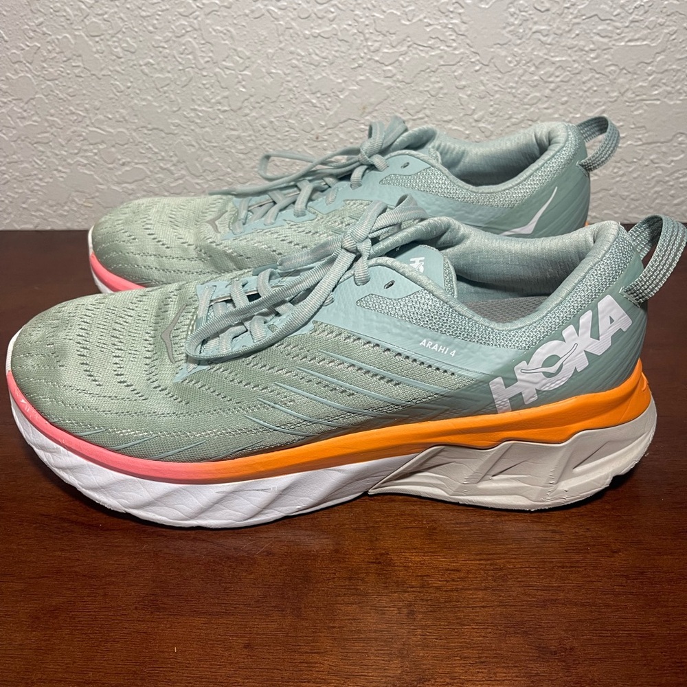 Blue HOKA Running Shoes
